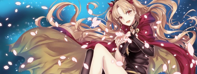 Fate / Grand Order, 2K, girl, Lancer, petals, The destiny of a great campaign, Ereshkigal