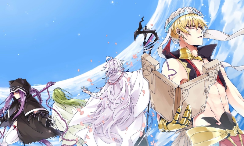 Lancer (Fate/Grand Order), Merlin (Fate Series), 1080P, Fate Series, Gilgamesh (Fate Series), Medusa (Fate/Grand Order), Kingu (Fate/Grand Order), Gilgamesh (Caster)