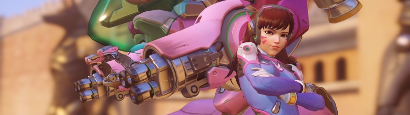 Overwatch, anime, 4K, selective focus, illustration, pink color, beautiful woman, character, clothing, lifestyles, fashion, D.Va (Overwatch), people, women