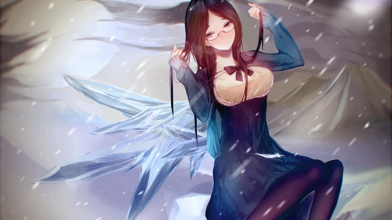 meganekko, one person, real people, glasses, women, adult, hair, long hair, water, looking, leisure activity, young women, young adult, hairstyle, beauty