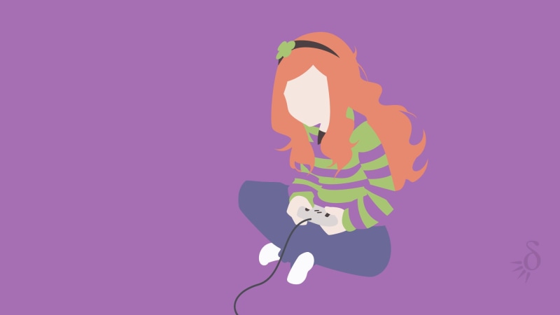 human body part, copy space, Vivian James, arms raised, human limb, colored background, human arm, green, redhead, pink color, fun, purple, limb, women