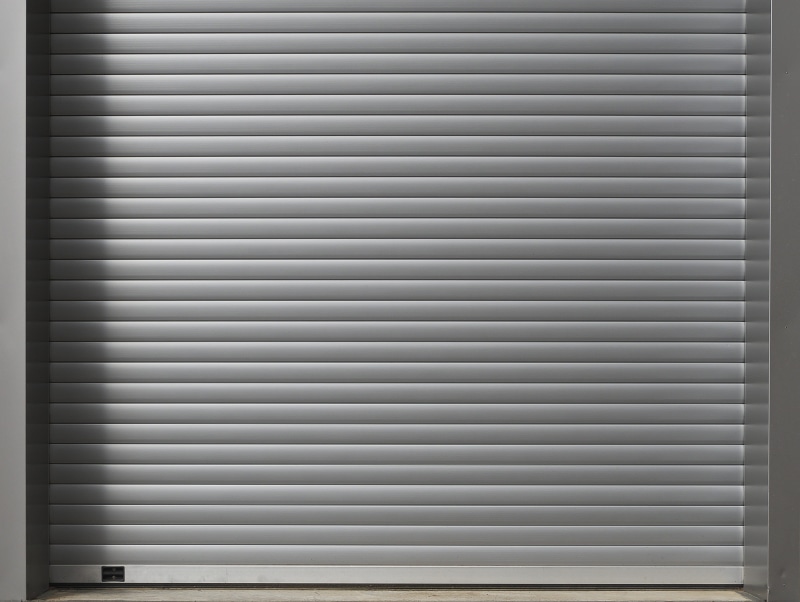 blinds, door, garage, corrugated, textured, background, steel, pattern, silver colored, architecture, aluminium, 4K, close-up, backgrounds, window, texture