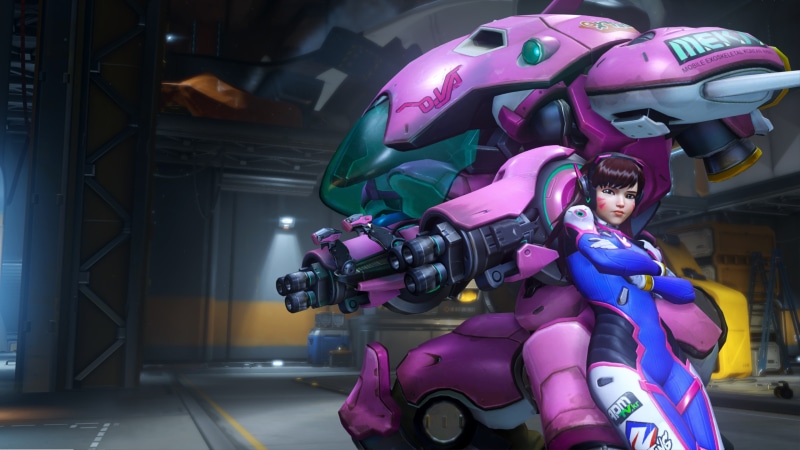 Overwatch, leisure activity, one person, lifestyles, mode of transportation, childhood, d, toy, front view, females, women, child, innocence, indoors, transportation