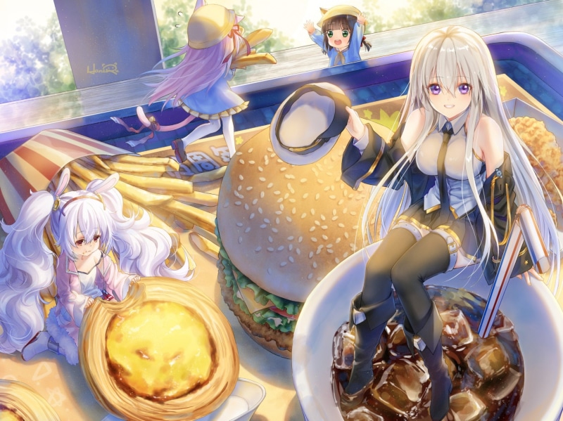 Laffey (Azur Lane), Mutsuki (Azur Lane), 1080P, Azur Lane, Enterprise (Azur Lane), Kisaragi (Azur Lane), Anime