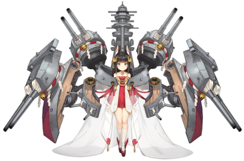 720P, Azur Lane, Nagato (Azur Lane), Anime