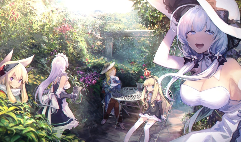 plant, Belfast (Azur Lane), statue, variation, representation, Warspite (Azur Lane), outdoors, female likeness, choice, nature, creativity, Queen Elizabeth (Azur Lane)