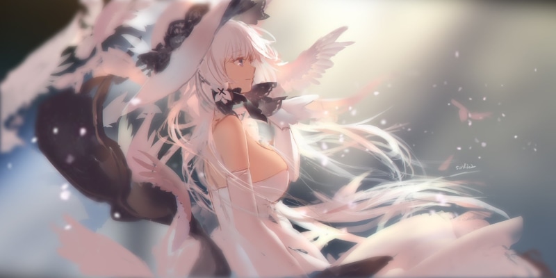 event, hair, women, Azur Lane, beauty, fashion, Illustrious (Azur Lane), beautiful woman, people, celebration, clothing, adult, close-up, beautiful people