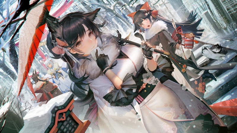 high angle view, Atago (Azur Lane), day, Kaga (Azur Lane), young men, occupation, Takao (Azur Lane), Anime, Akagi (Azur Lane), young women, artist, adult