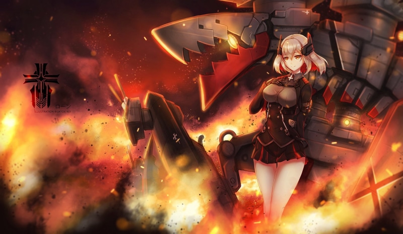 1080P, Roon (Azur Lane), Azur Lane, Anime