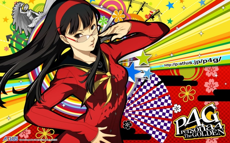 Persona 4 Golden, Yukiko Amagi, 720P, Video Game