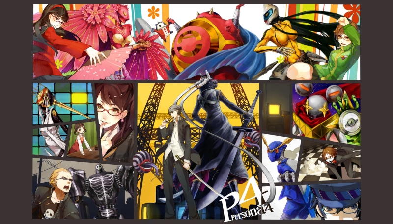 male likeness, Persona 4, Hanamura Yosuke, sale, multi colored, Persona series, choice, no people, day, Amagi Yukiko, art and craft, hanging, decoration