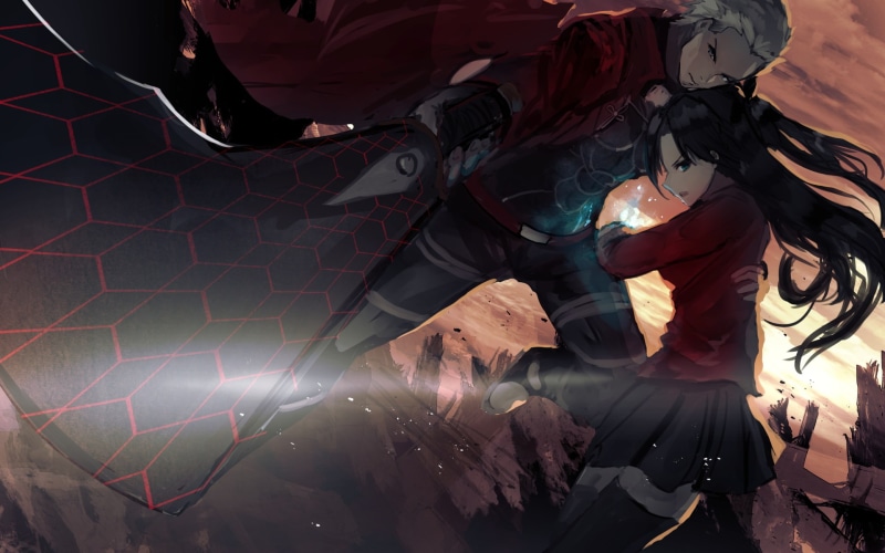 representation, pattern, Fate/Stay Night: Unlimited Blade Works, sunlight, Tohsaka Rin, lifestyles, 1080P, digital composite, nature, occupation, indoors
