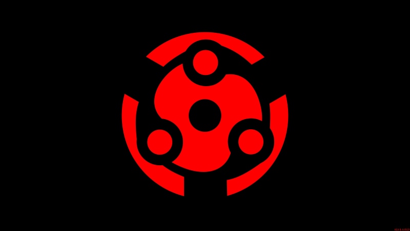 Mangekyō Sharingan, Anime, 8K, Sharingan (Naruto), Naruto, Minimalist