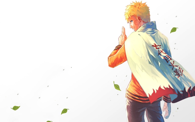Uzumaki Naruto, 1080P, Naruto (anime), artwork, Naruto Shippuuden, Hokage