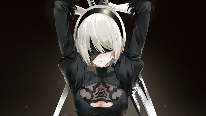 YoRHa No.2 Type B, 1080P, NieR: Automata, Video Game