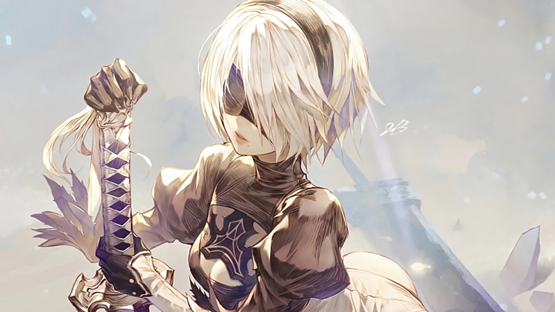 YoRHa No.2 Type B, Video Game, 1080P, NieR: Automata
