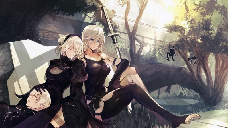 NieR: Automata, YoRHa No.9 Type S, Video Game, 1080P, YoRHa Type A No.2, YoRHa No.2 Type B