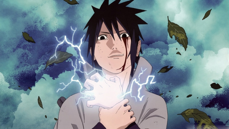 sasuke, chidori, 1080P