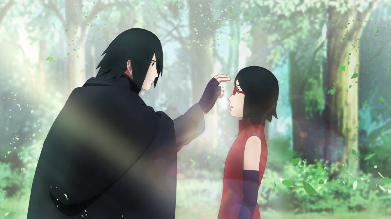 Sarada Uchiha, Anime, 4K, Boruto, Sasuke Uchiha