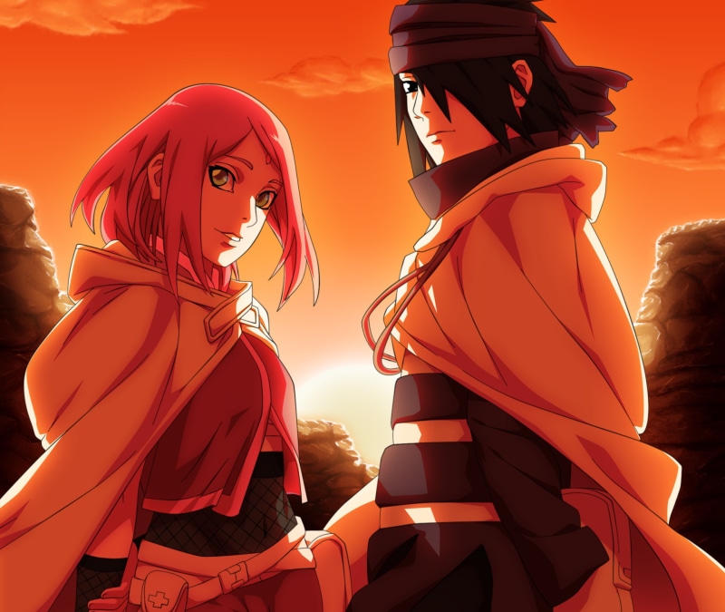 1080P, Anime, Sakura Haruno, Sasuke Uchiha, Naruto