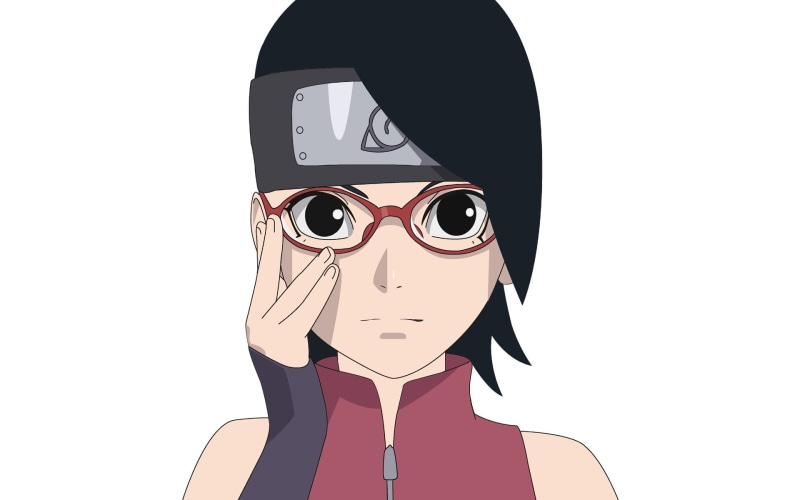 Sarada Uchiha, Boruto, Anime, 1080P