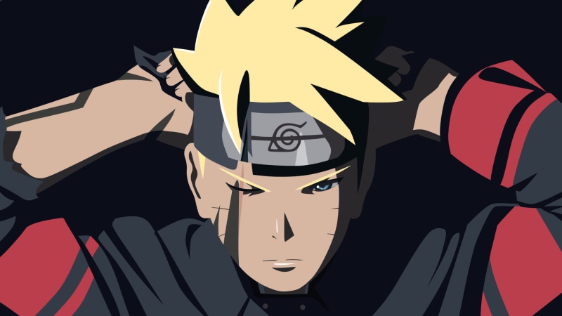 Boruto Uzumaki, Anime, 1080P, Boruto: Naruto Next Generations, Minimalist, Boruto
