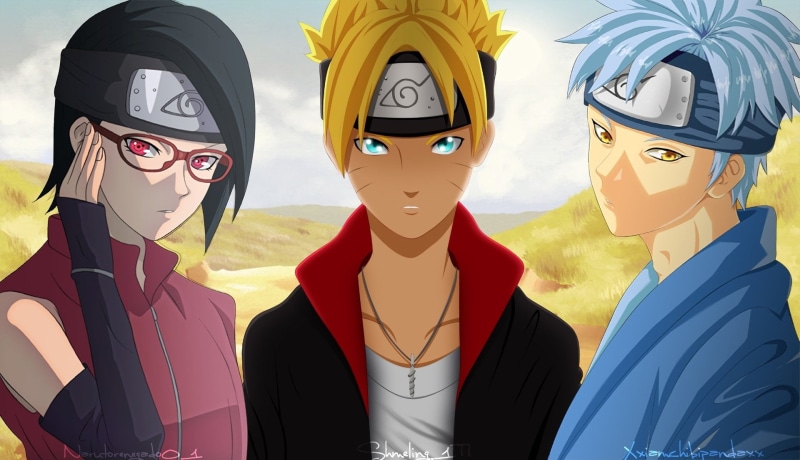representation, human representation, Boruto, togetherness, real people, leisure activity, front view, clothing, men, standing, mask, people, Boruto Uzumaki