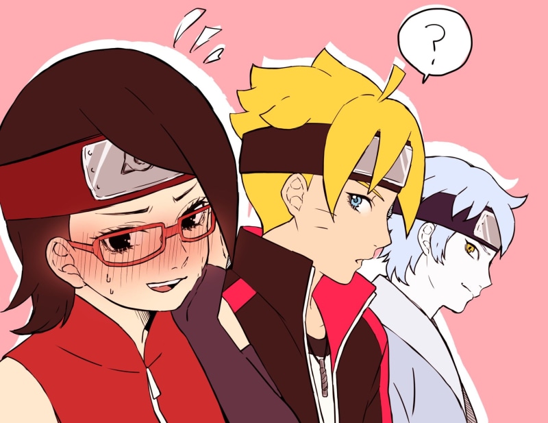 businessman, adult, irritation, two people, teenager, talking, emotion, frustration, negative emotion, 1080P, business person, Sarada Uchiha, time, Boruto