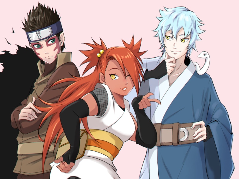 Naruto, 1080P, Chōchō Akimichi, Mitsuki (Naruto), Shinki (Naruto), Boruto