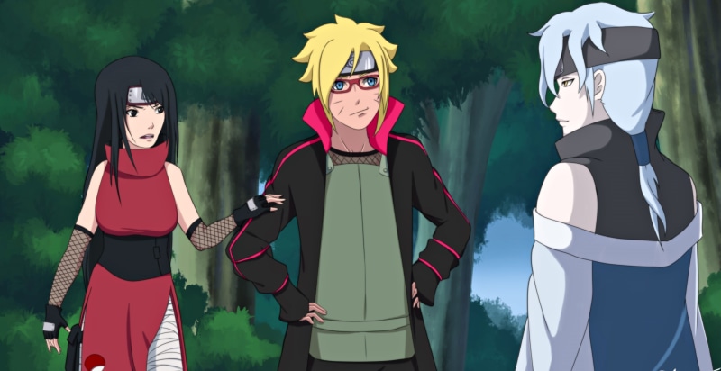 heroes, females, characters, front view, halloween, Uchiha Sarada, portrait, black Color, Uzumaki Naruto, beauty, real people, Boruto: Naruto de Next Generation