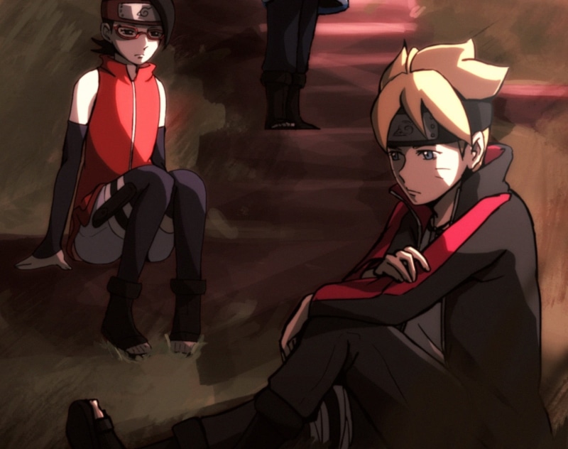 Boruto Uzumaki, Sarada Uchiha, Naruto, Boruto, Mitsuki (Naruto), 1080P