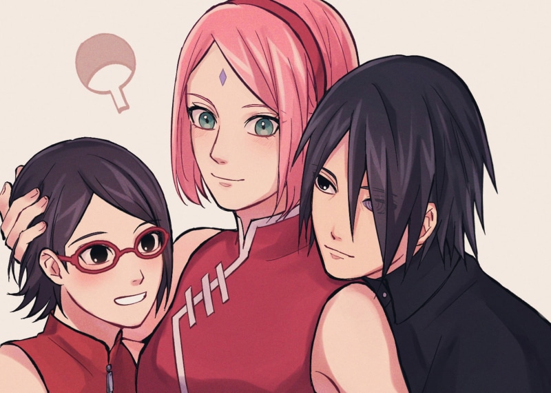 Boruto, Naruto, 1080P, Sarada Uchiha, Sasuke Uchiha, Sakura Haruno