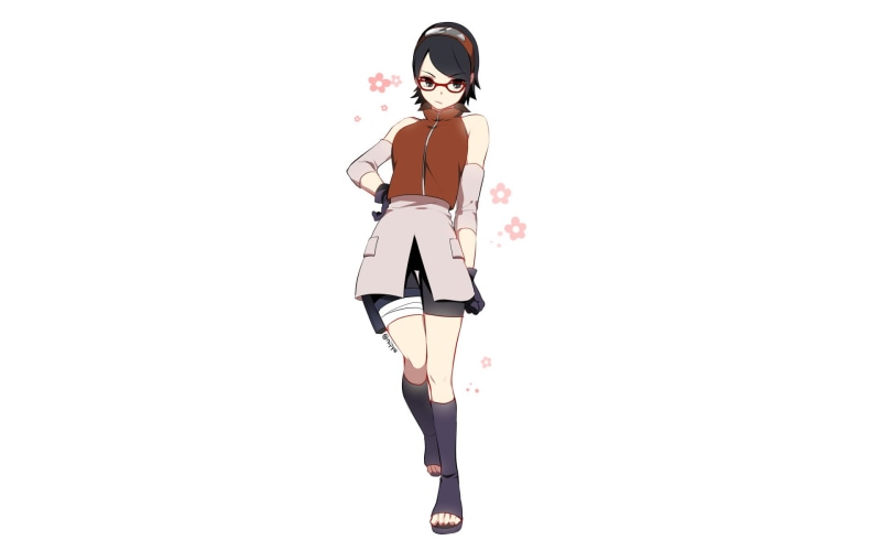 Boruto, Sarada Uchiha, Anime, 1080P