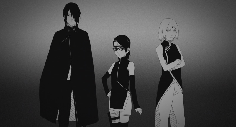 Sasuke Uchiha, 1080P, Sarada Uchiha, Anime, Boruto, Sakura Haruno