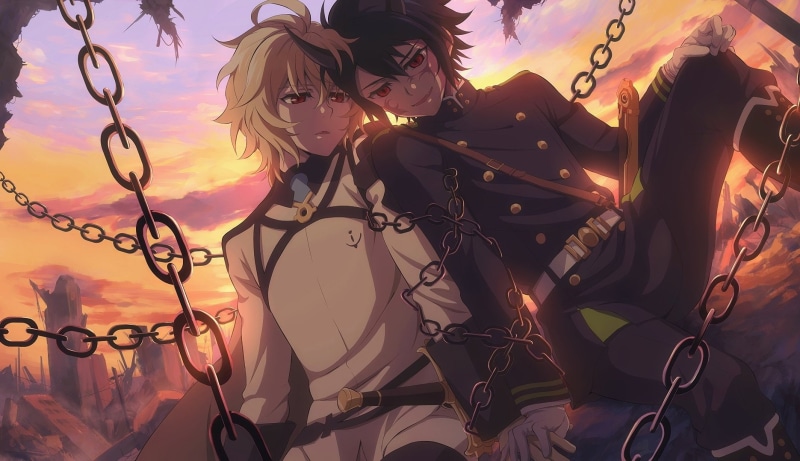 Anime, Yūichirō Hyakuya, Mikaela Hyakuya, Seraph of the End, 720P