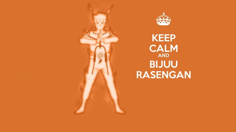 background, rasengan, mode, orange, anime, manga, uzumaki, 1080P, shippuden, calm, bijuu, naruto