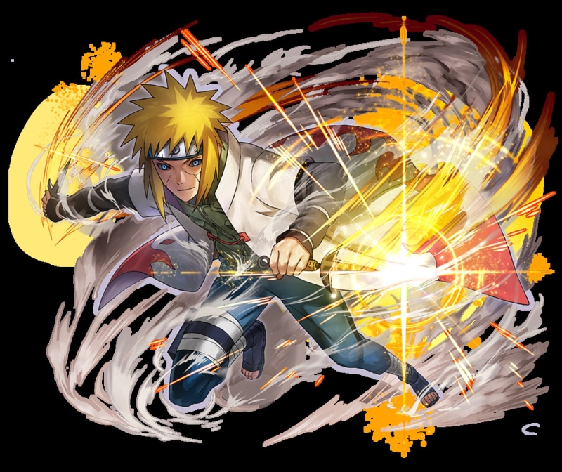 1080P, Hokage (Naruto), Naruto, Blue Eyes, Minato Namikaze, Weapon, Blonde