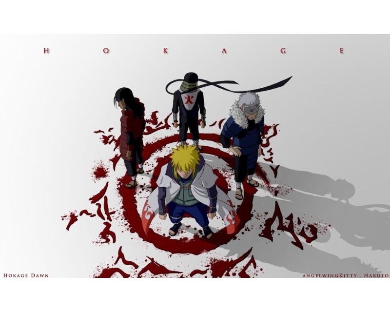 hoka, yondaime, hashirama, anime, art, senju, Naruto, tobirama, minato, st, nd, hd, 720P, namizake, Naruto: Shippuden, shippuden, hokage