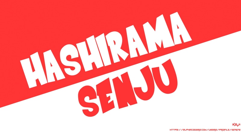 1080P, Hashirama Senju, Anime, Naruto