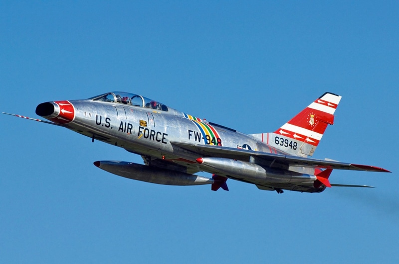 north american f 100 super sabre, 1080P