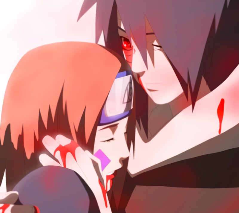 Naruto, Obito Uchiha, Rin Nohara, 1080P, Anime