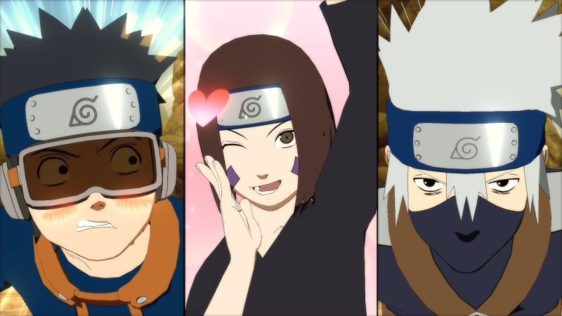 celebration, Rin Nohara, representation, 1080P, Naruto Shippuden: Ultimate Ninja Storm 4, indoors, close-up, art and craft, face, communication, Video Game