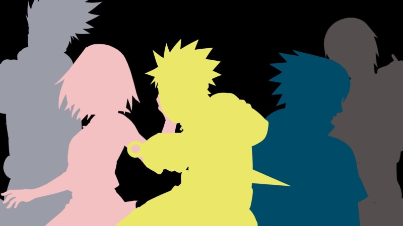 Sasuke Uchiha, Naruto, Sai (Naruto), Naruto Uzumaki, Anime, 1080P, Sakura Haruno