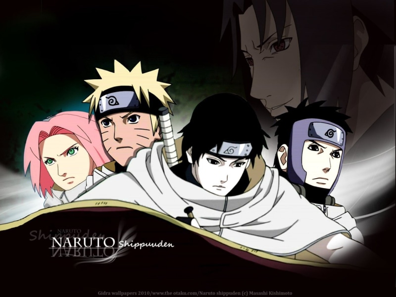 Sasuke Uchiha, 720P, Naruto, Sakura Haruno, Anime, Naruto Uzumaki, Sai (Naruto)