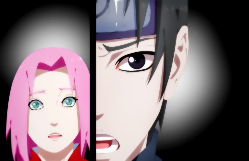 1080P, Sakura Haruno, Sai (Naruto), Naruto, Anime