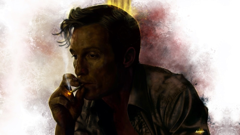 Matthew McConaughey, True Detective, 1080P, Rustin Cohle