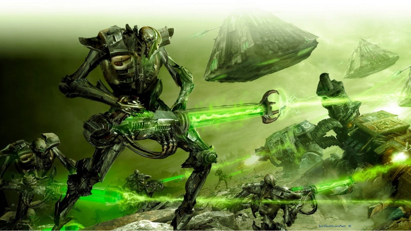 Robot, 720P, Necrons, Warhammer 40k, Sci Fi