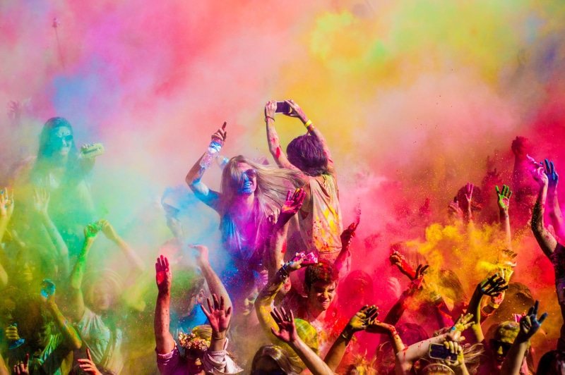 color, india, festival, colours, holi, 2K, spring, hindu, holiday