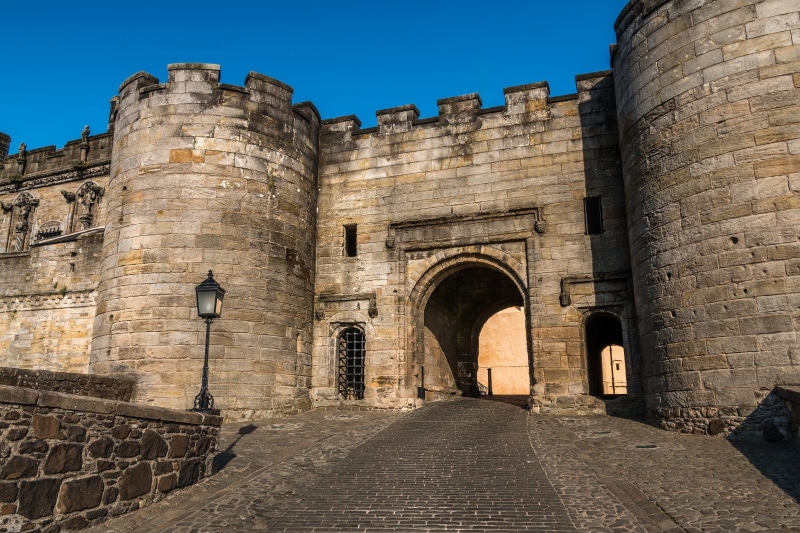building, monuments, concrete, grey, castle, architecture, uK, outdoors, medieval, stirling, old, arch, architecture And Buildings, stone Material, fortification