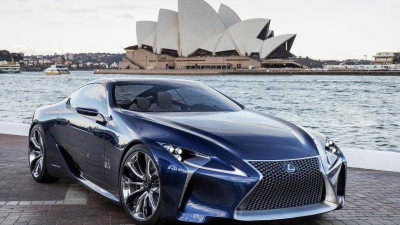 car, modern, lexus, nature, travel, architecture, built structure, transportation, outdoors, opera house, city, land Vehicle, mode of Transport, 1080P